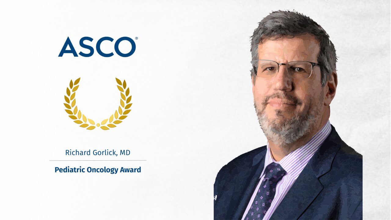 Richard Gorlick Receives the 2024 ASCO Pediatric Oncology Award