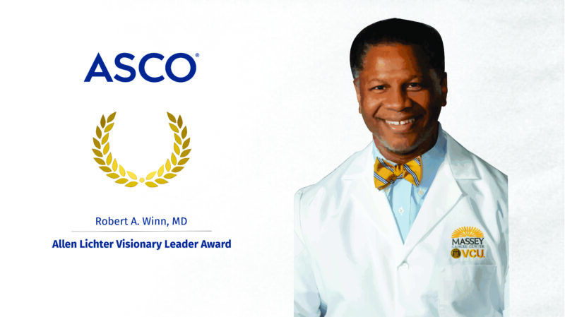 Robert A. Winn Awarded the 2024 ASCO Allen Lichter Visionary Leader Award