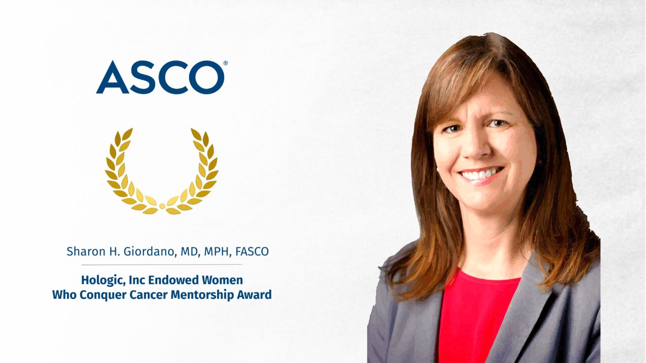 Sharon H. Giordano Awarded the Hologic, Inc Endowed Women Who Conquer Cancer Mentorship Award  