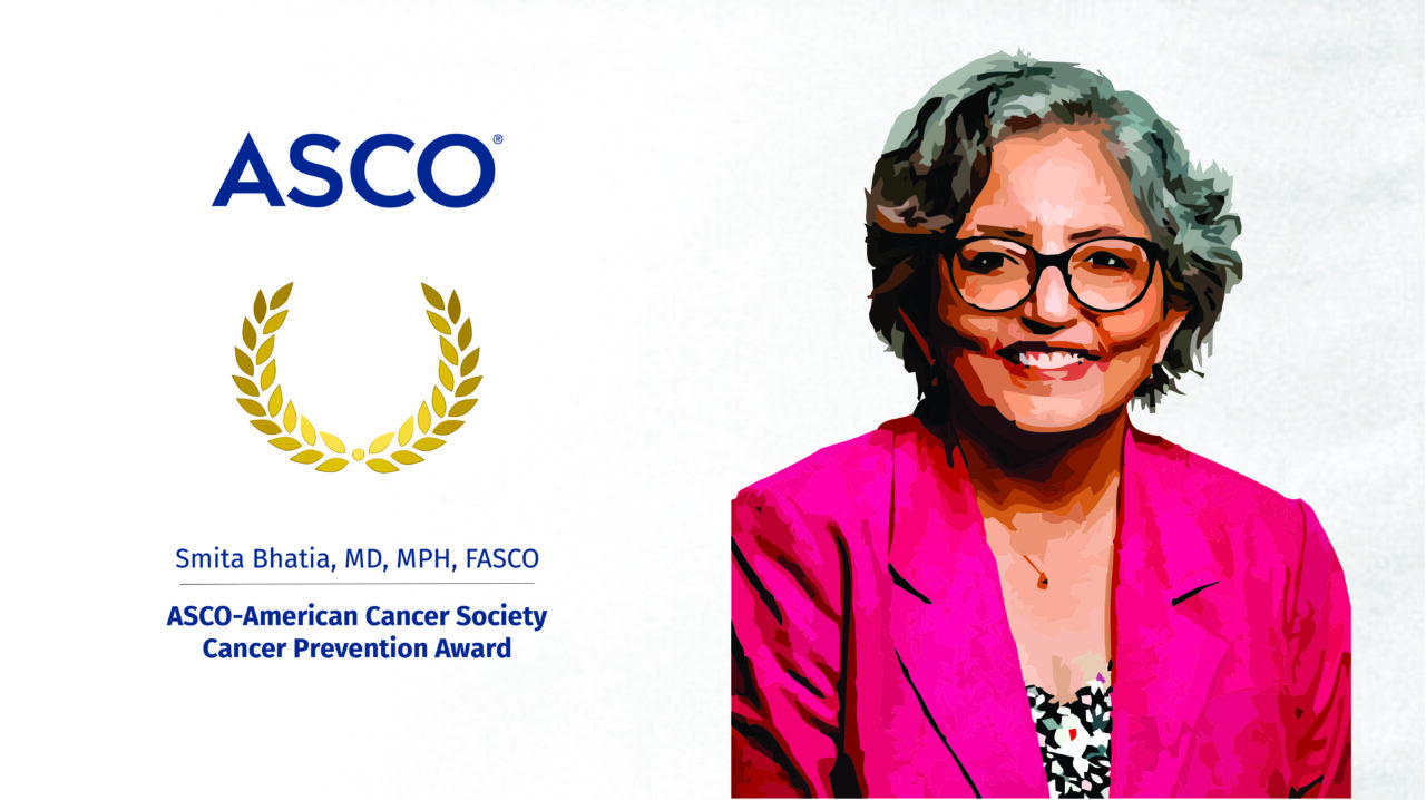 Smita Bhatia Receives the 2024 ASCO-American Cancer Society Cancer Prevention Award