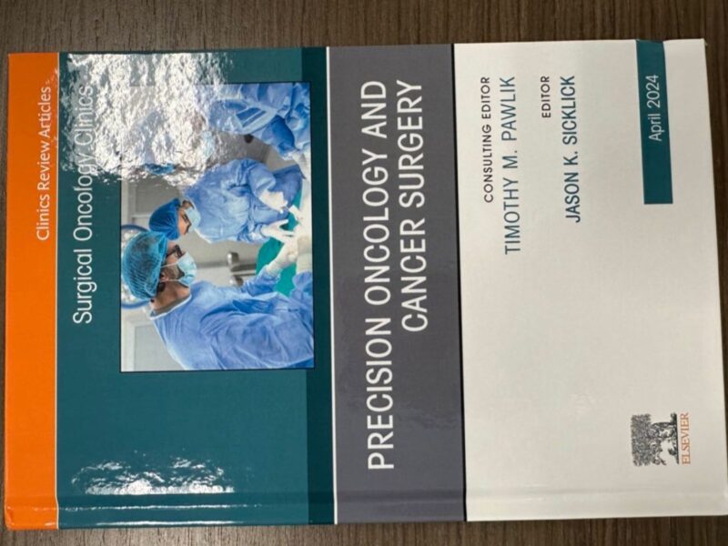 Vivek Subbiah: ‘Tissue-Agnostic Cancer Therapy Approvals’ now published as a book chapter in ‘Precision Oncology and Cancer Surgery’