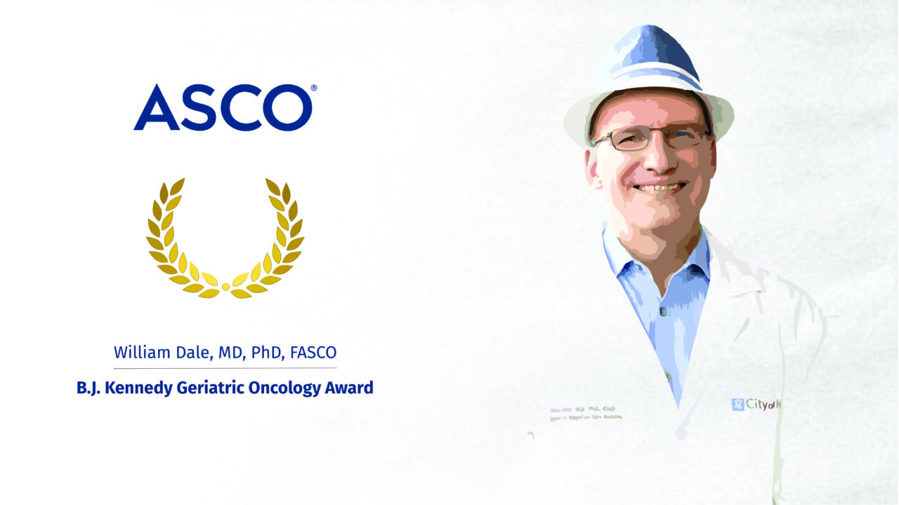 William Dale Awarded the 2024 ASCO B.J. Kennedy Geriatric Oncology Award