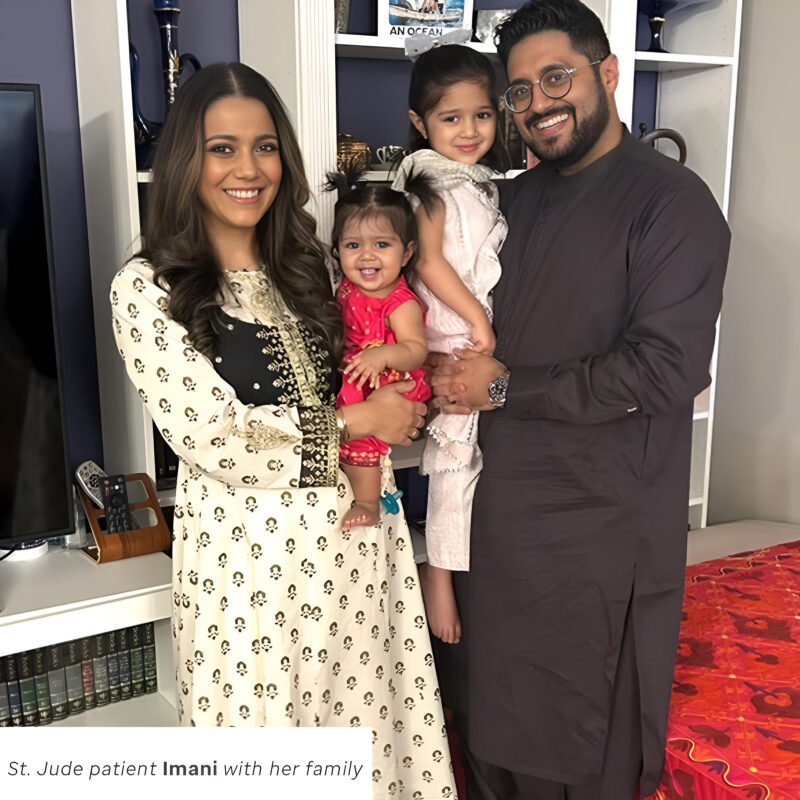 Your sadaqah will help children like Imani keep shining – St. Jude Children’s Research Hospital