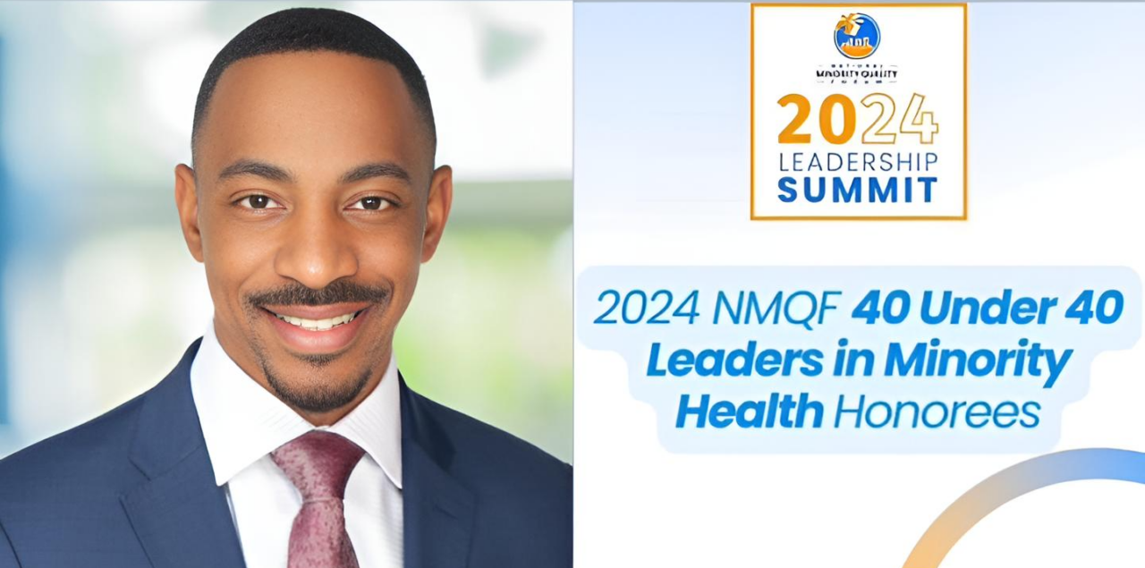 Henry J. Henderson: Humbled to have been selected as one of the National Minority Quality Forum’s 40 Under 40 Leaders in Minority Health for 2024!