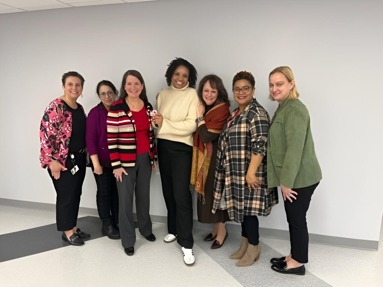 Cecelia Calhoun welcomed members of the American Red Cross Connecticut Chapter to Smilow Cancer Hospital – Yale Cancer Center