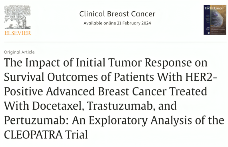Elisa Agostinetto: Our subanalysis of the CLEOPATRA study led by Veronique Debien