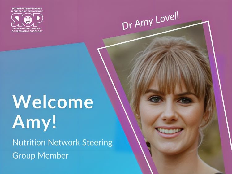 Congratulations to Dr. Amy Lovell on joining the Nutrition Network Steering Group – SIOP