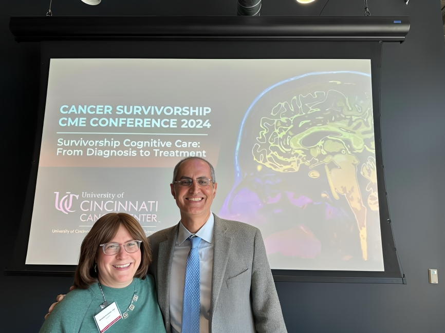 Michelle Kirschner: I was honored to present at the University of Cincinnati Cancer Survivorship Conference