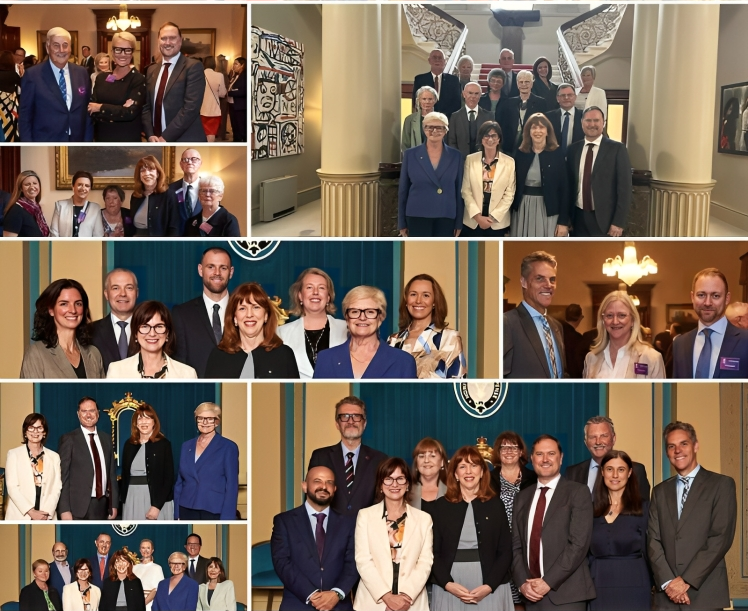Vanessa O’Shaughnessy: We were fortunate enough to be hosted by Her Excellency Professor the Honourable Margaret Gardner AC, Governor of Victoria