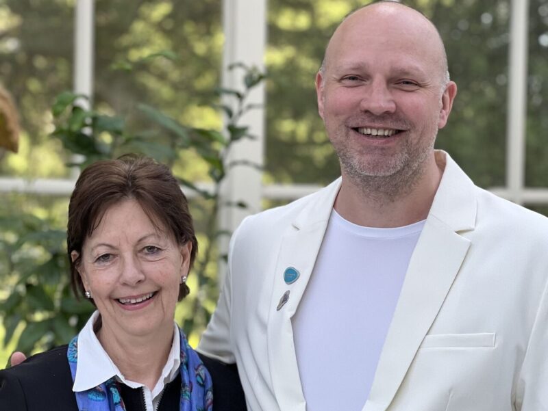 Dégi László Csaba: Thrilled to share our recent meeting with Dr. Lynn M. Schuchter at first JOINT EURO-AMERICAN forum on cancer