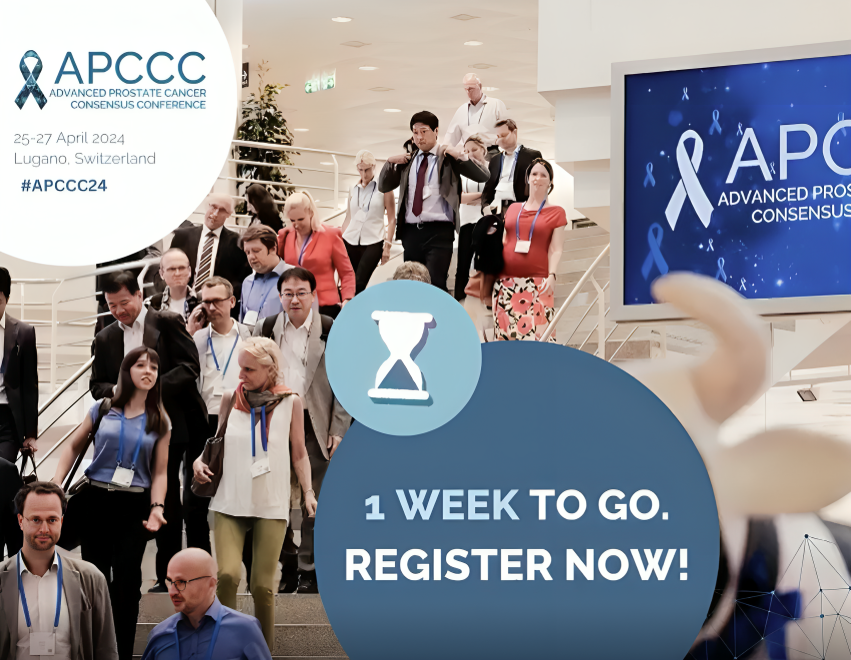 Only 1 Week Left Until APCCC24 – Advanced Prostate Cancer Consensus Conference