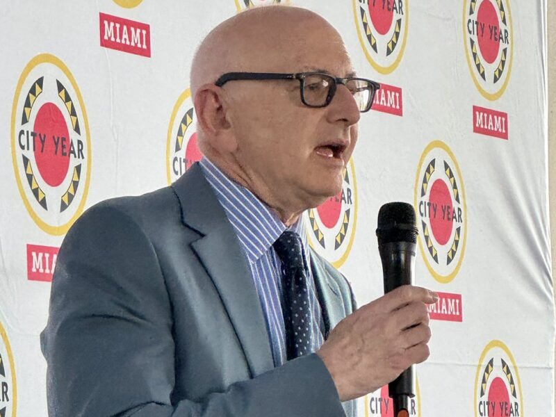 Estela Rodriguez: Honoring Stephen D. Nimer, Sylvester Comprehensive Cancer Center City Year Miami Red Jacket Mentorship Award