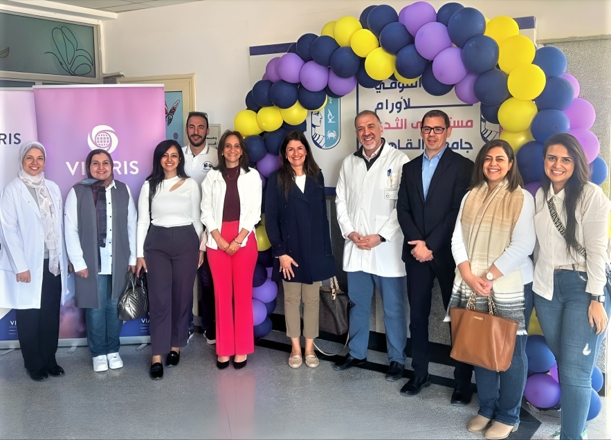 Mohamed Adel Sweilam: A heartwarming visit with Viatris Egypt colleagues to the National Cancer Institute