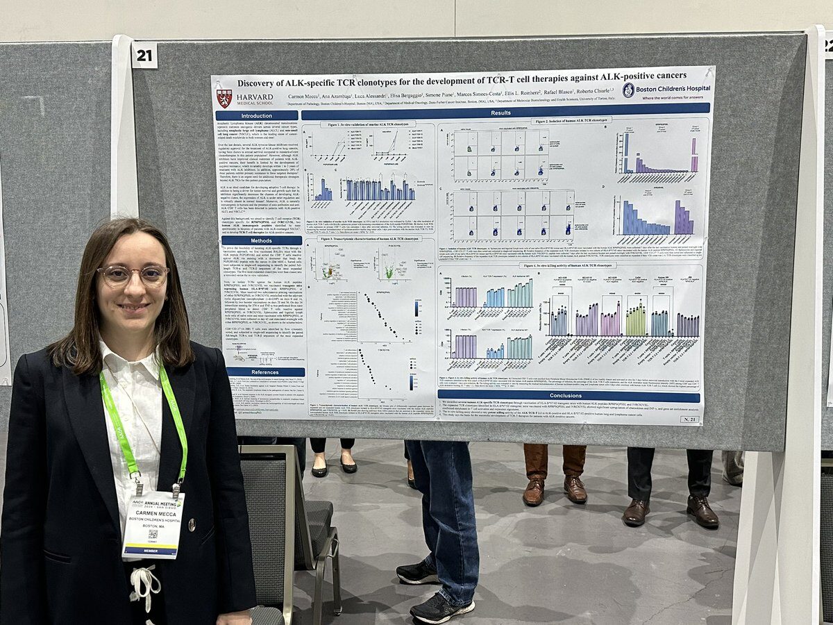 Biagio Ricciuti: If you are at AACR24, stop by poster 21 (section 1) to learn more about the discovery of ALK-specific TCR clonotypes