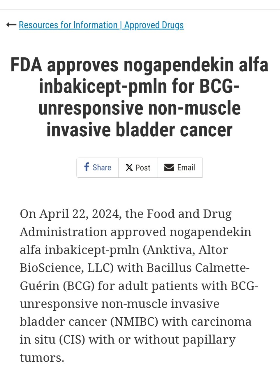 Amol Akhade: Can u pronounce name of this latest approved drug by US FDA correctly?