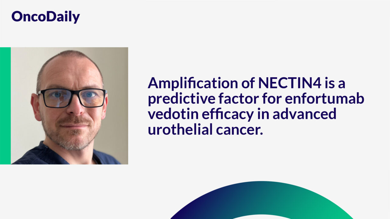 Piotr Wysocki: NECTIN4 amplification is a predictive factor for enfortumab vedotin efficacy