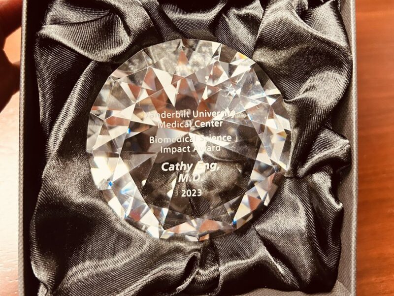 Cathy Eng: Award for my contribution to The Lancet: FRESCO-2 and the FDA approval of fruquintinib