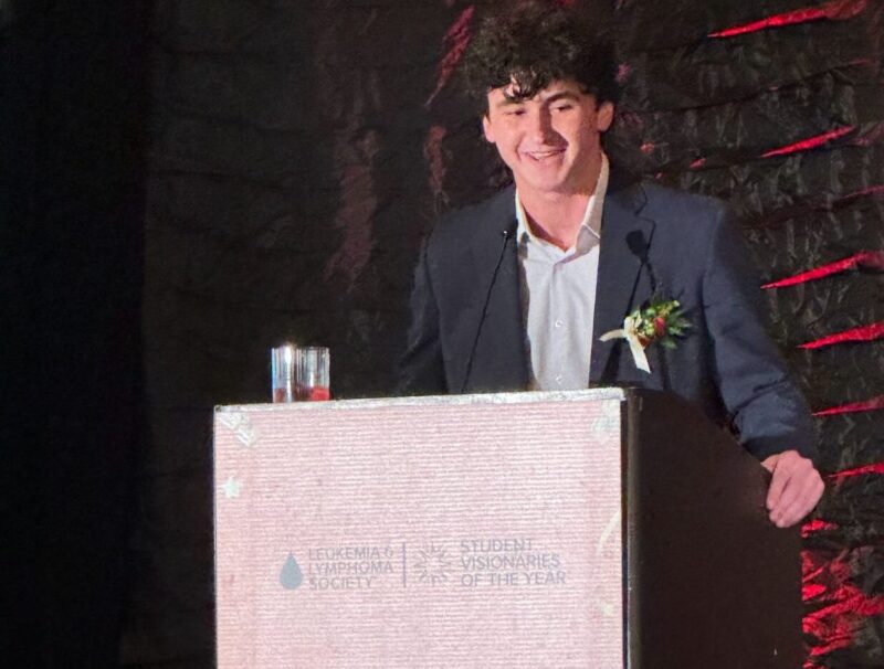 David Zaas: Seven years ago a brave 13 year old who volunteered to be the donor for my bone marrow transplant