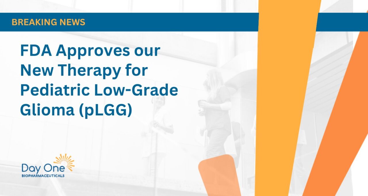 Sam Blackman: US FDA approved the first targeted medicine for the treatment of patients with relapsed or refractory pediatric low-grade glioma