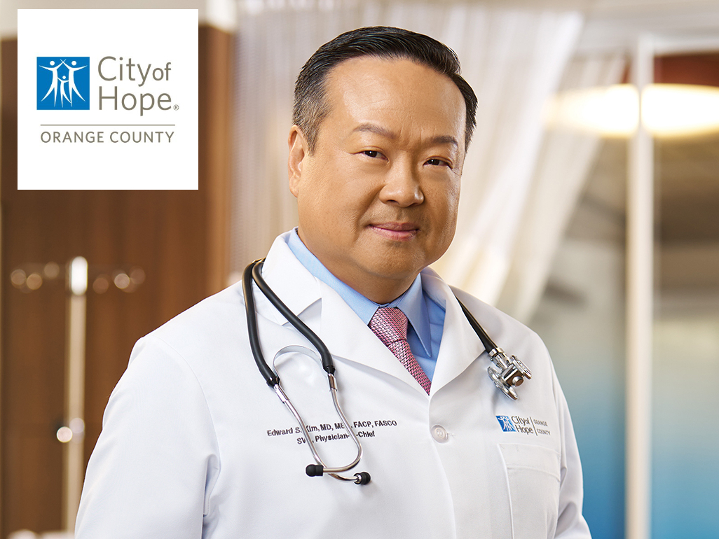 Edward S. Kim has championed trailblazing work in making clinical trial studies more inclusive and recruiting diverse faculty at City of Hope Orange County’s cancer center