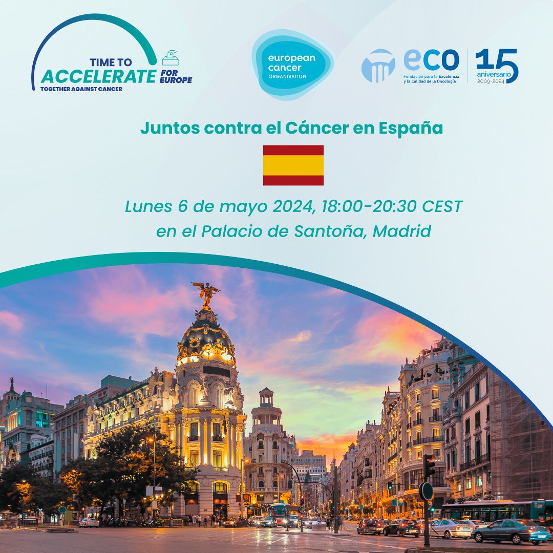 ECO is joining to launch Time To Accelerate Manifesto in Madrid – European Cancer Organisation