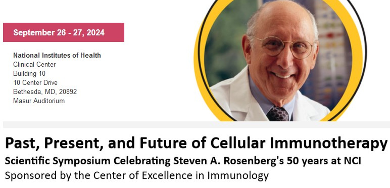 Join the NCI Center for Cancer Research at the Past, Present, and Future of Cellular Immunotherapy – Society for Immunotherapy of Cancer