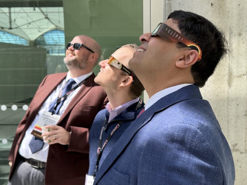 Vivek Subbiah: Watching the celestial event at the AACR24 brings everyone together