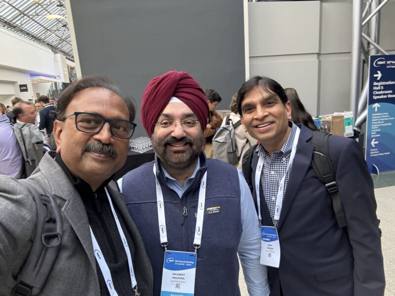 Navneet Majhail: Congratulations to the EBMT for 50 years of supporting international transplant and cellular therapy community