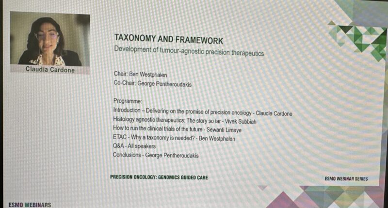 Vivek Subbiah: 4th ESMO webinar of the Precision Oncology series