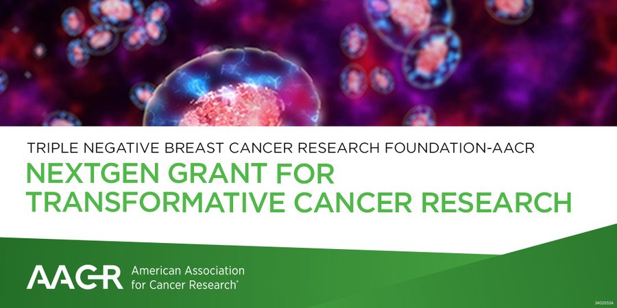 The 2024 TNBC Foundation-AACR NextGen Grant for Transformative Cancer Research