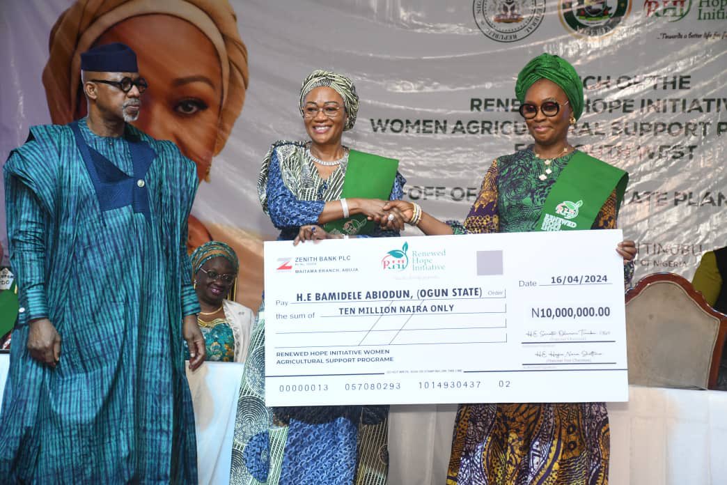 Zainab Shinkafi-Bagudu: I was delighted to join our amiable First Lady, HE Senator Oluremi Tinubu for a laudable initiative that will bring succor to many