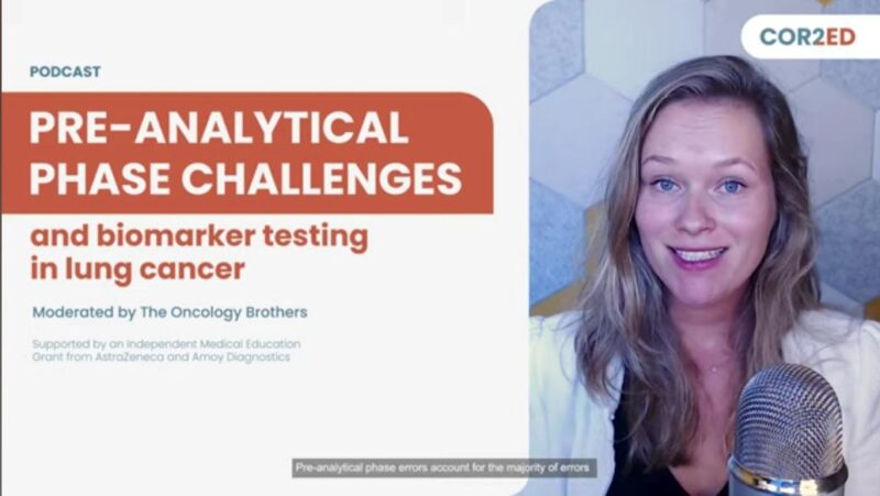 Dive deep into the world of lung cancer biomarker testing with Bruna Pellini and Semir Vranić – Precision Oncology CONNECT