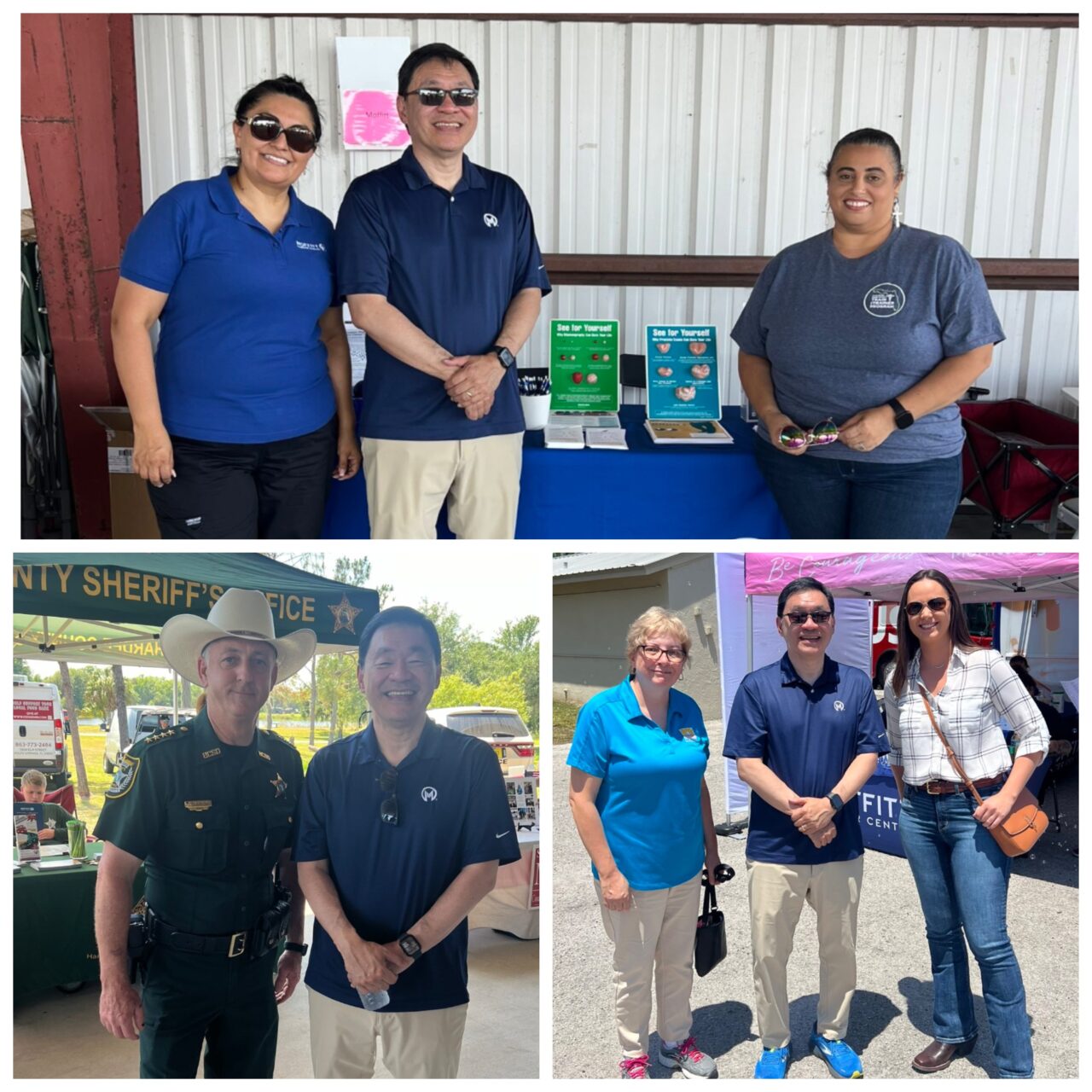 Patrick Hwu: Our Moffitt Cancer Centre team was honoured to be a part of the Hardee County Multi-cultural Day at Pioneer Park today