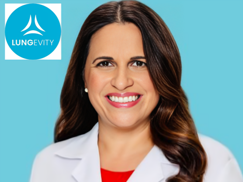 Estela Rodriguez: Proud to work with LUNGevity Foundation and team to develop a discussion guide for biomarker testing for patients with solid tumors in plain language