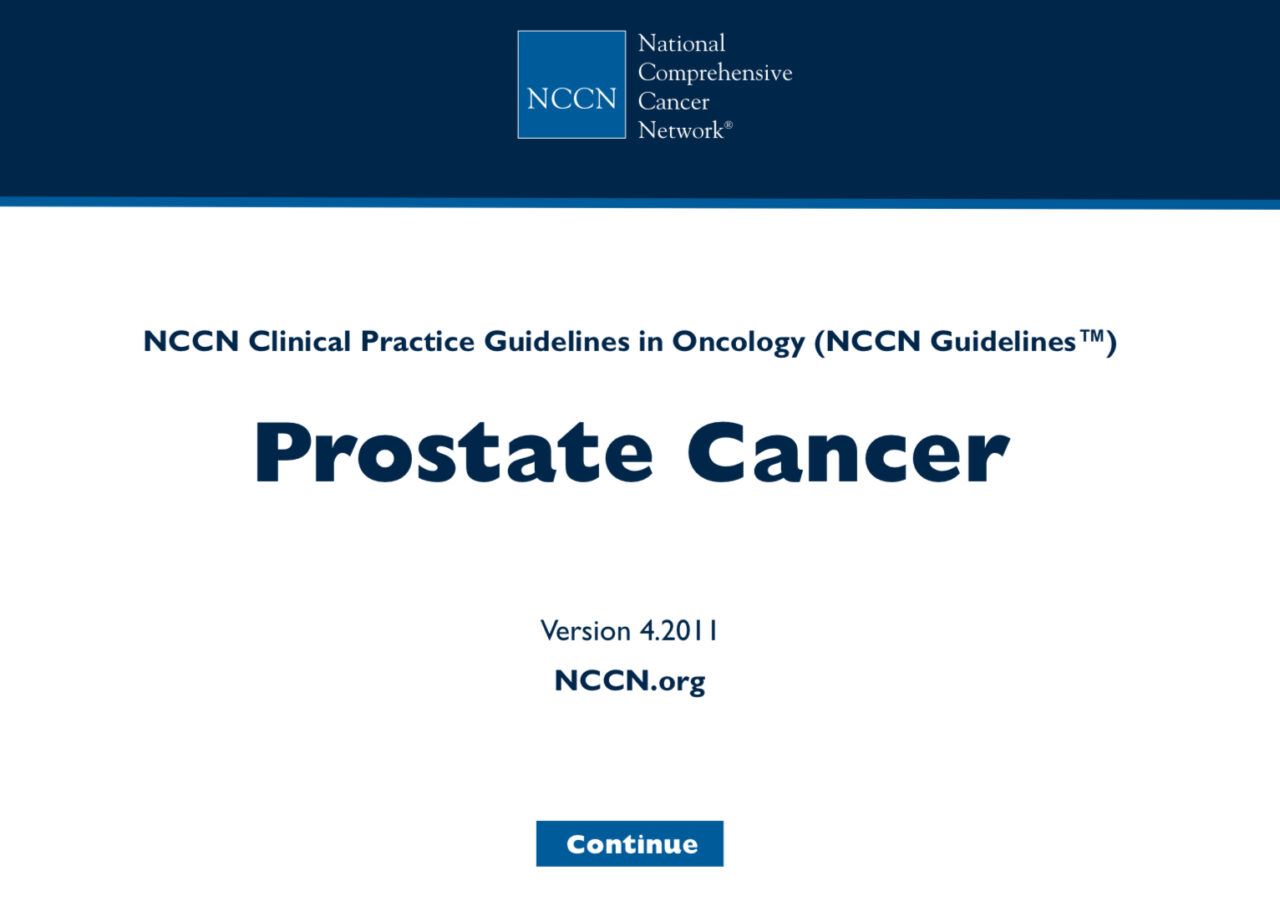 NCCN 2024 Prostate Cancer Guidelines Update by Maria Natalia Gandur Quiroga