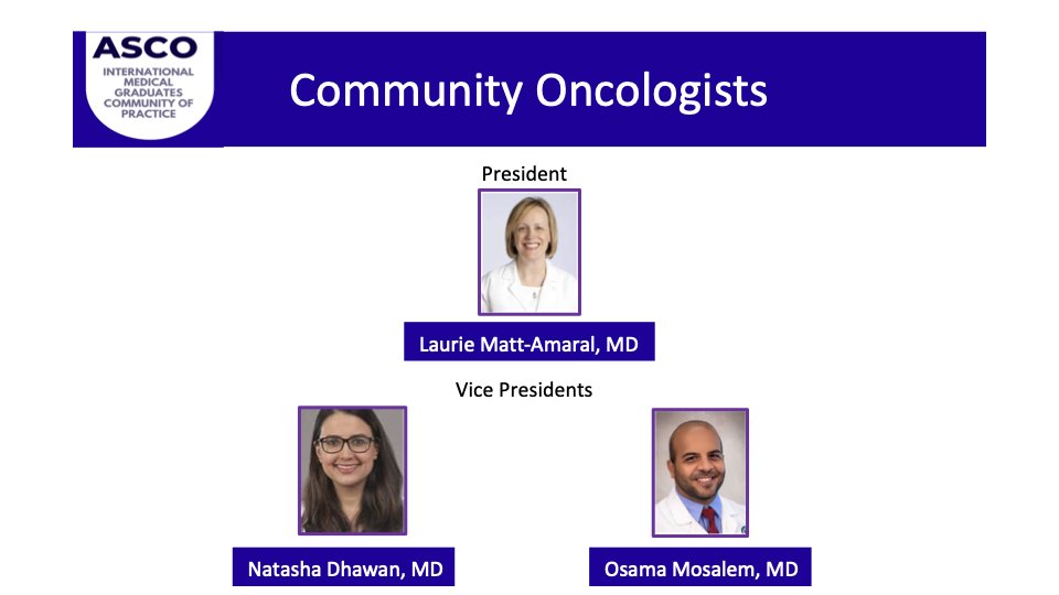 IMG Oncologists introduces the ASCO IMG Community Oncologists Committee (CoP)