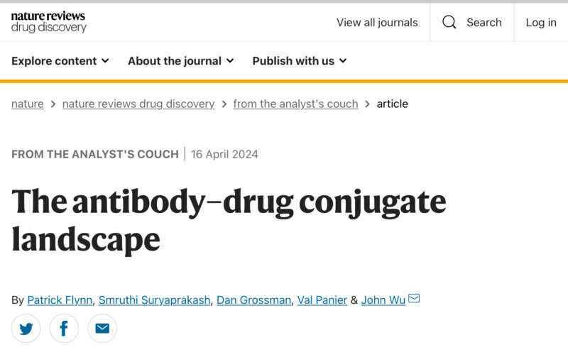 Joseph Steward: Boston Consulting Group‘s overview of ADCs currently in clinical development