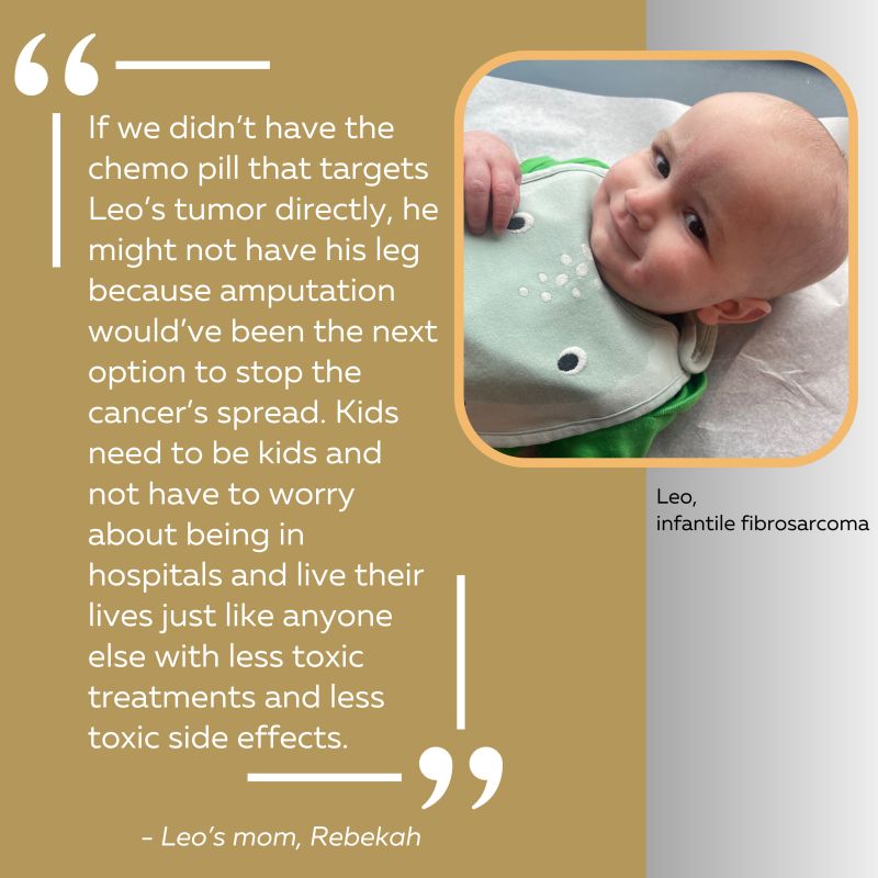Research Is Hope and you can make an impact on the lives of kids with cancer, kids like Leo – St. Baldrick’s Foundation