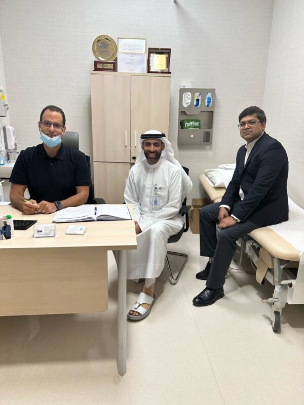 Humaid Al-Shamsi: I consider myself privileged to work in an organization that shares the same vision and values the humanitarian support of all patients