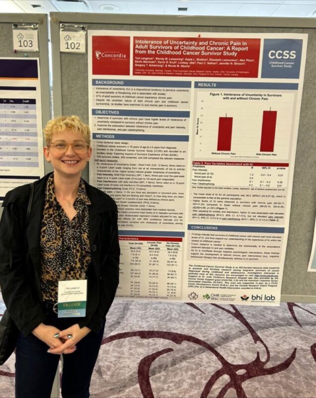 Nicole Alberts: The BHI Lab represented at the Canadian Pain Society Annual Scientific Meeting in Ottawa