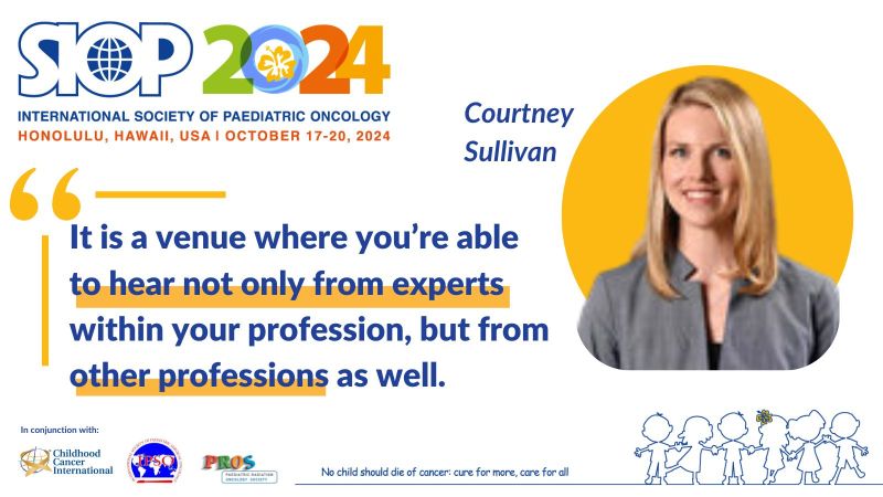 Courtney Sullivan discusses gain by attending the SIOP congress