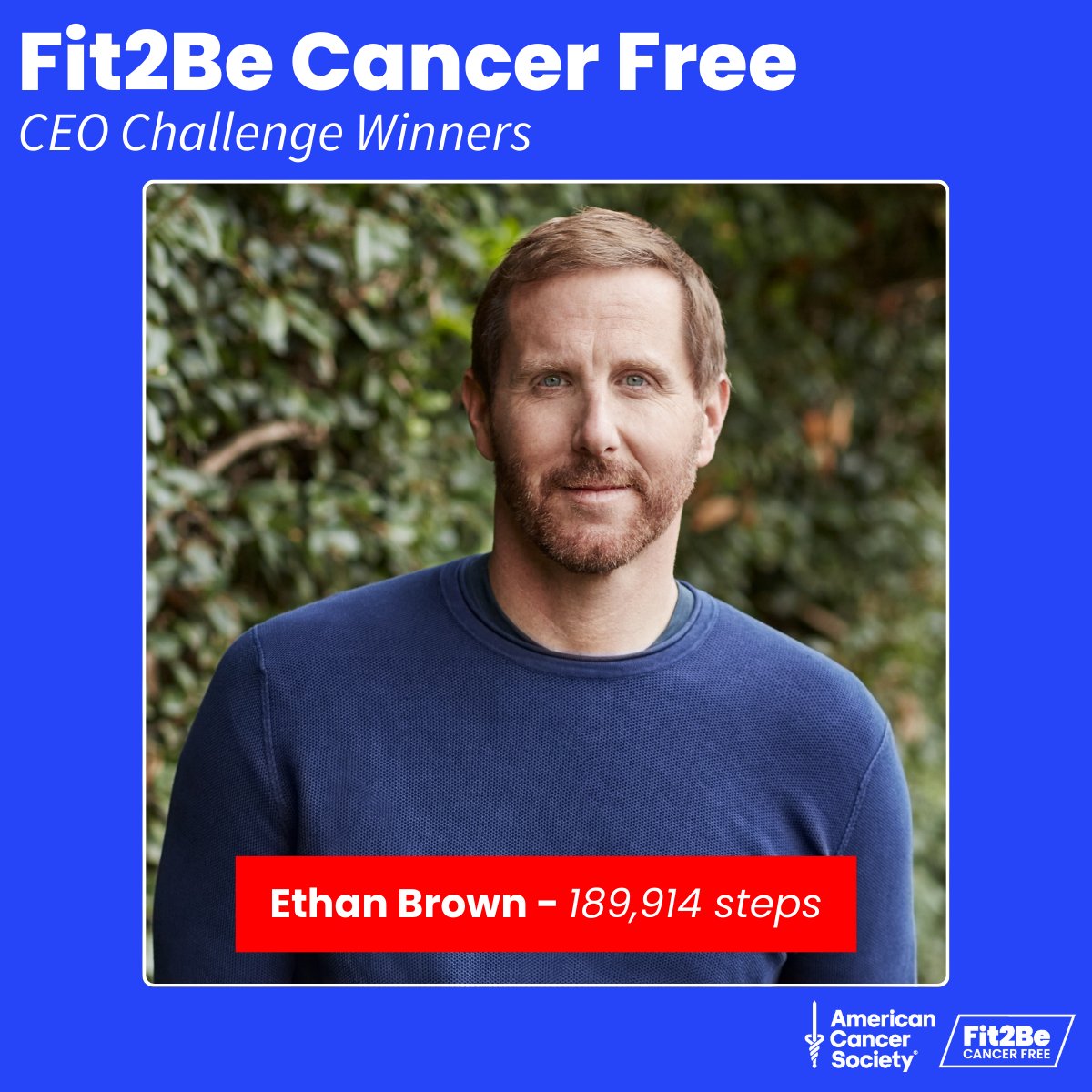 Karen Knudsen: A huge thank you to the 74 CEOs who participated in our one-day Fit2BeCancerFree CEO Challenge