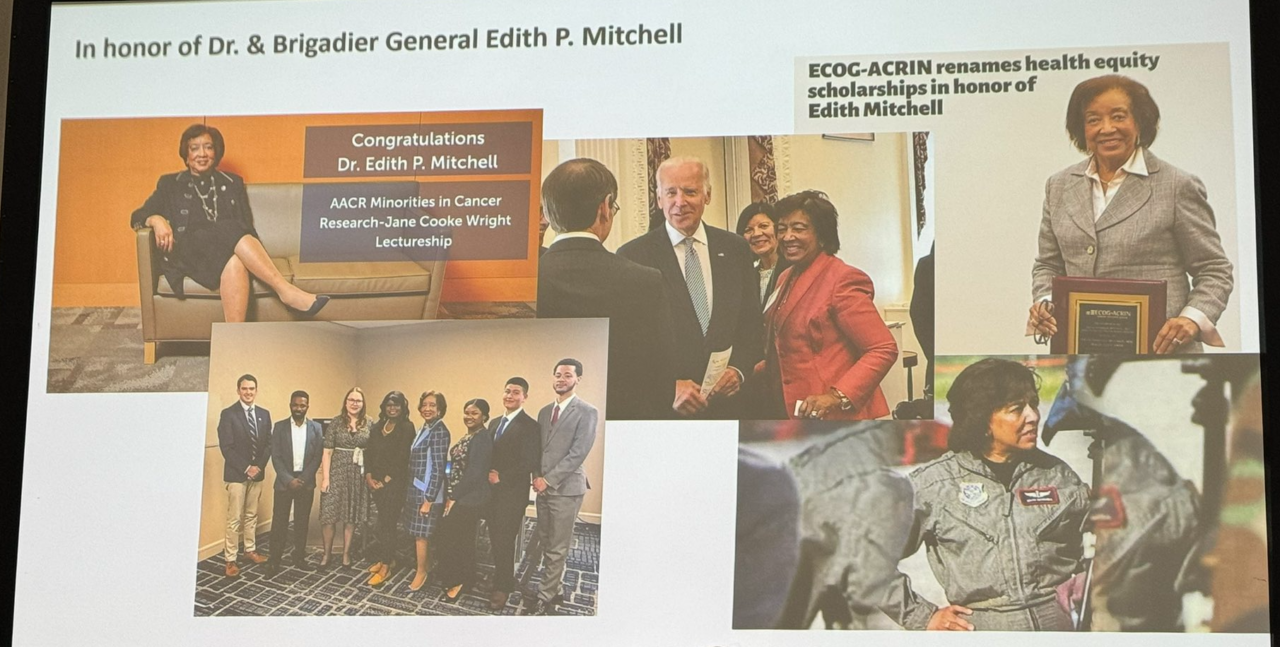 Karen Winkfield: Dr. John Carpten pays homage to the late Dr. Edith Mitchell at AACR24