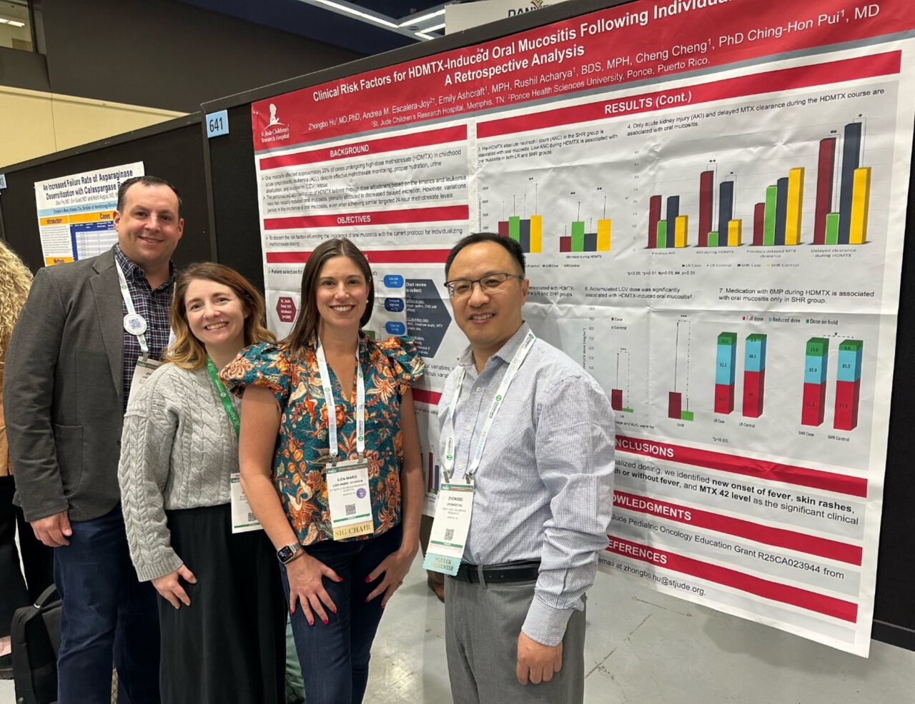 Liza-Marie Johnson: St. Jude Children’s Research Hospital hospitalist team recently attended the 2024 ASPHO meeting in Seattle