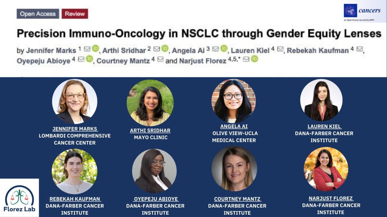 Oyepeju Abioye: ‘Precision Immuno-Oncology in NSCLC through Gender Equity Lenses’, published in MDPI