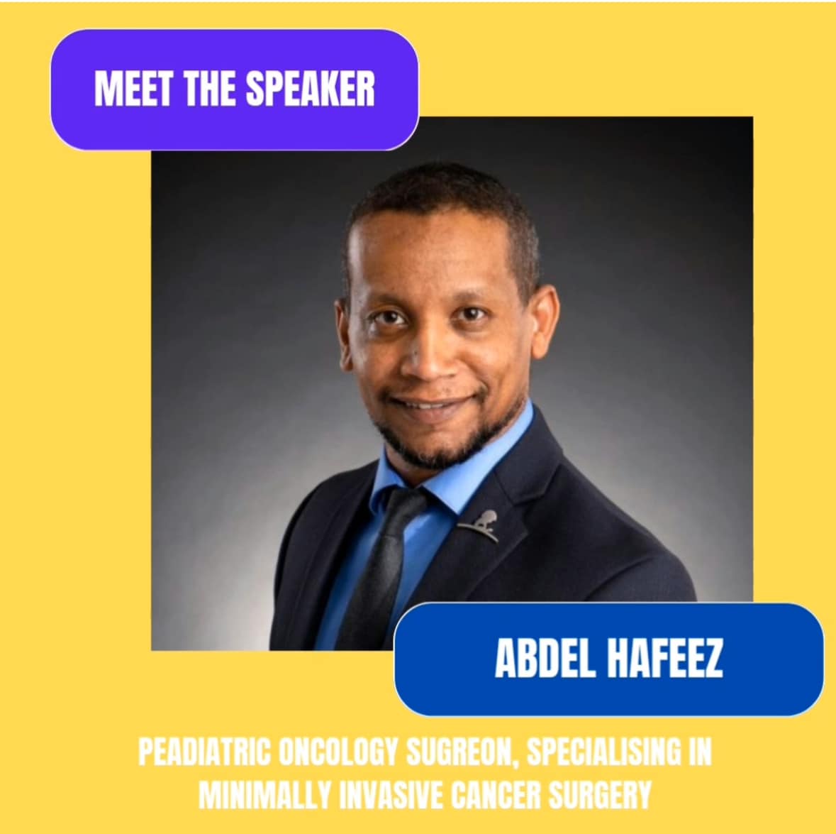 Meet the speaker: Hafeez Abdelhafeez – SIOP Africa