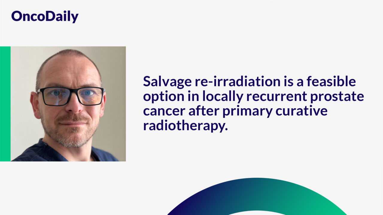 Piotr Wysocki: Salvage re-irradiation is a feasible option in locally recurrent prostate cancer after primary curative radiotherapy