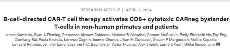 John Gordon: CART cells vs B cells Deliver a ‘Killer Punch’ to CAR-ve Onlookers 