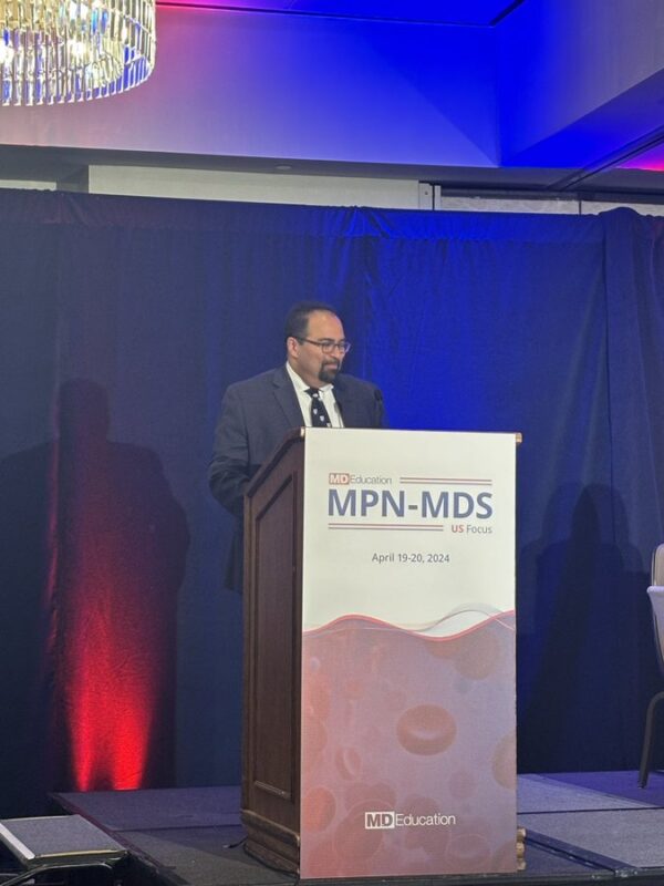 Yazan Madanat: Naveen Pemmaraju at MD Education MPN-US Focus Meeting