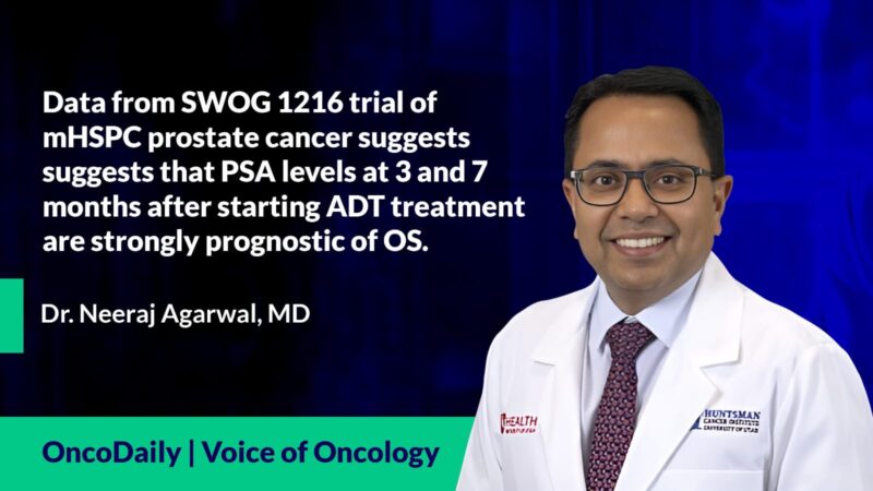 Neeraj Agarwal: Data from SWOG 1216 trial in mHSPC
